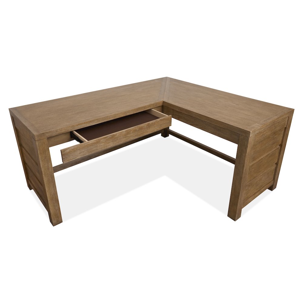 Plum Creek Sierra Brown L Desk