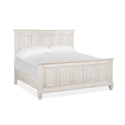 Newport Alabaster King Panel Bed