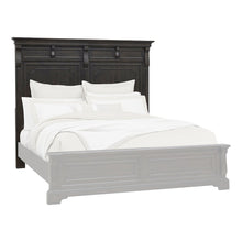 Pulaski Hickory Creek Brown Velvet Queen Panel Headboard