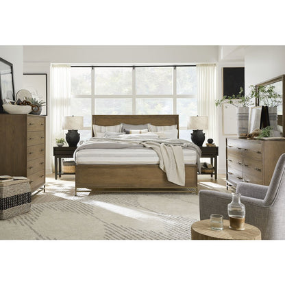 Lindon Belgian Wheat And Coffee Bean Open Nightstand
