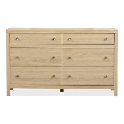 Merrifield Sandstone Beige Double Drawer Dresser