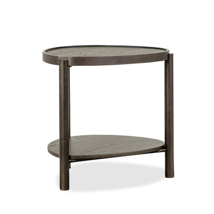Hadleigh Black Coffee Bean Shaped Accent End Table