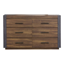Jensen Tavern Brown Double Drawer Dresser