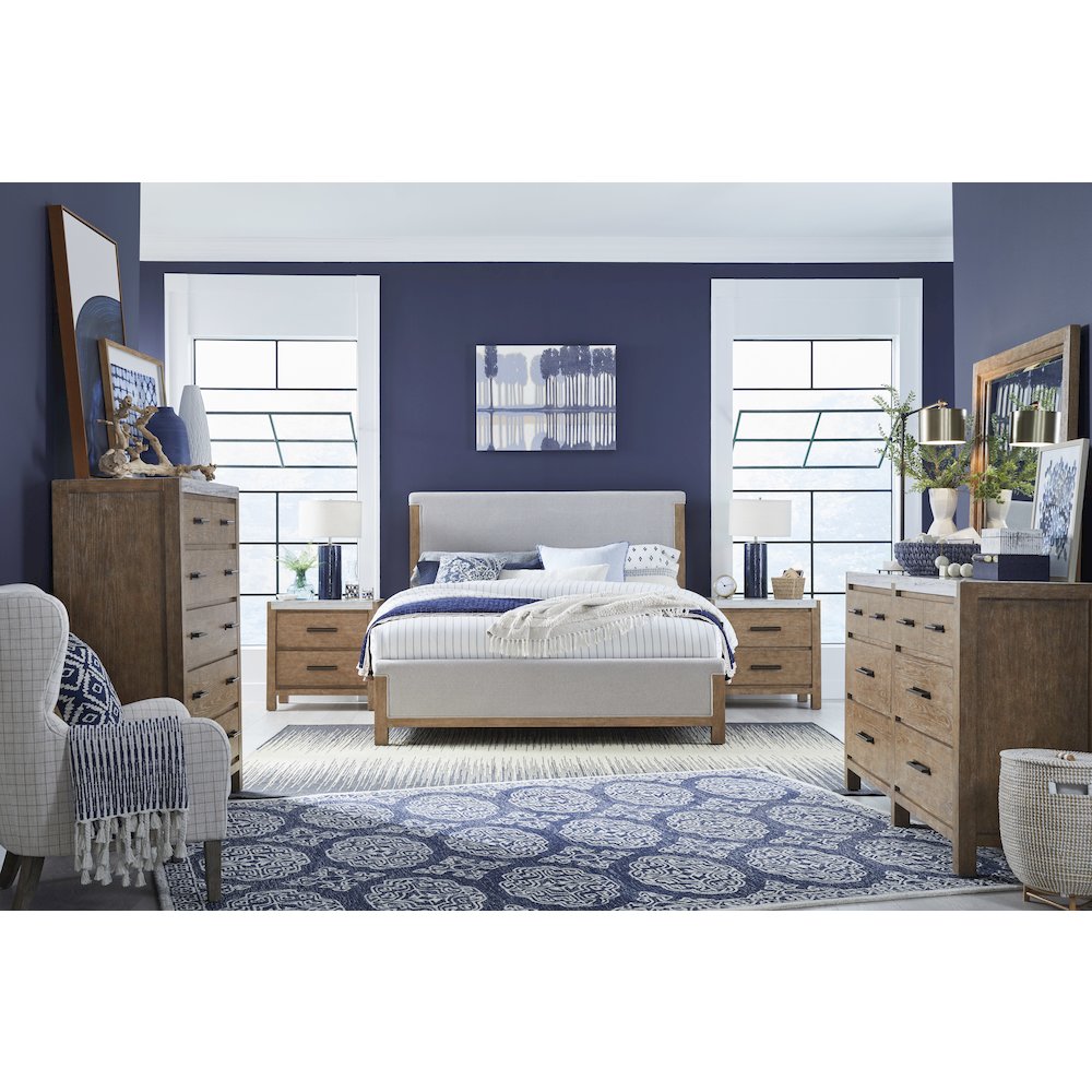 Plum Creek Sierra Brown Drawer Nightstand