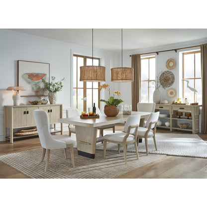 Sunset Cove Sanibel Brown Trestle Dining Table