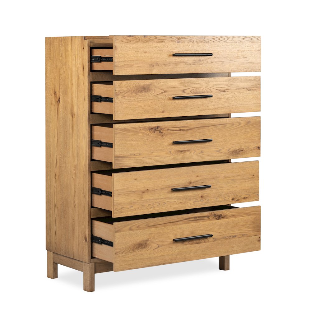 Davenport Rustic Caramel Drawer Chest