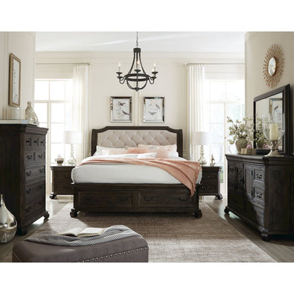 Bellamy Peppercorn Drawer Nightstand