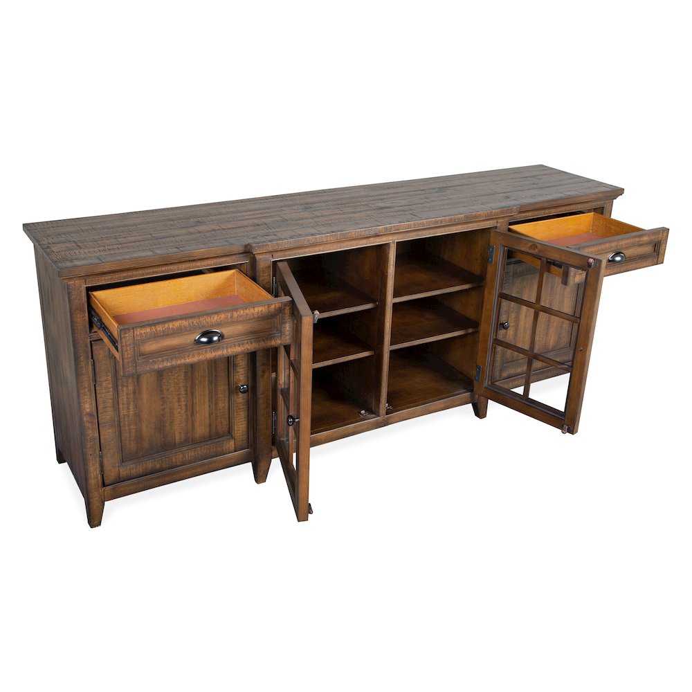 Bay Creek Toasted Nutmeg 80" Console