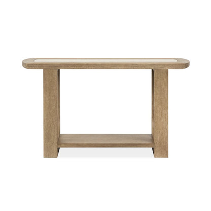 Bradford Riverbed Beige Rectangular Sofa Table