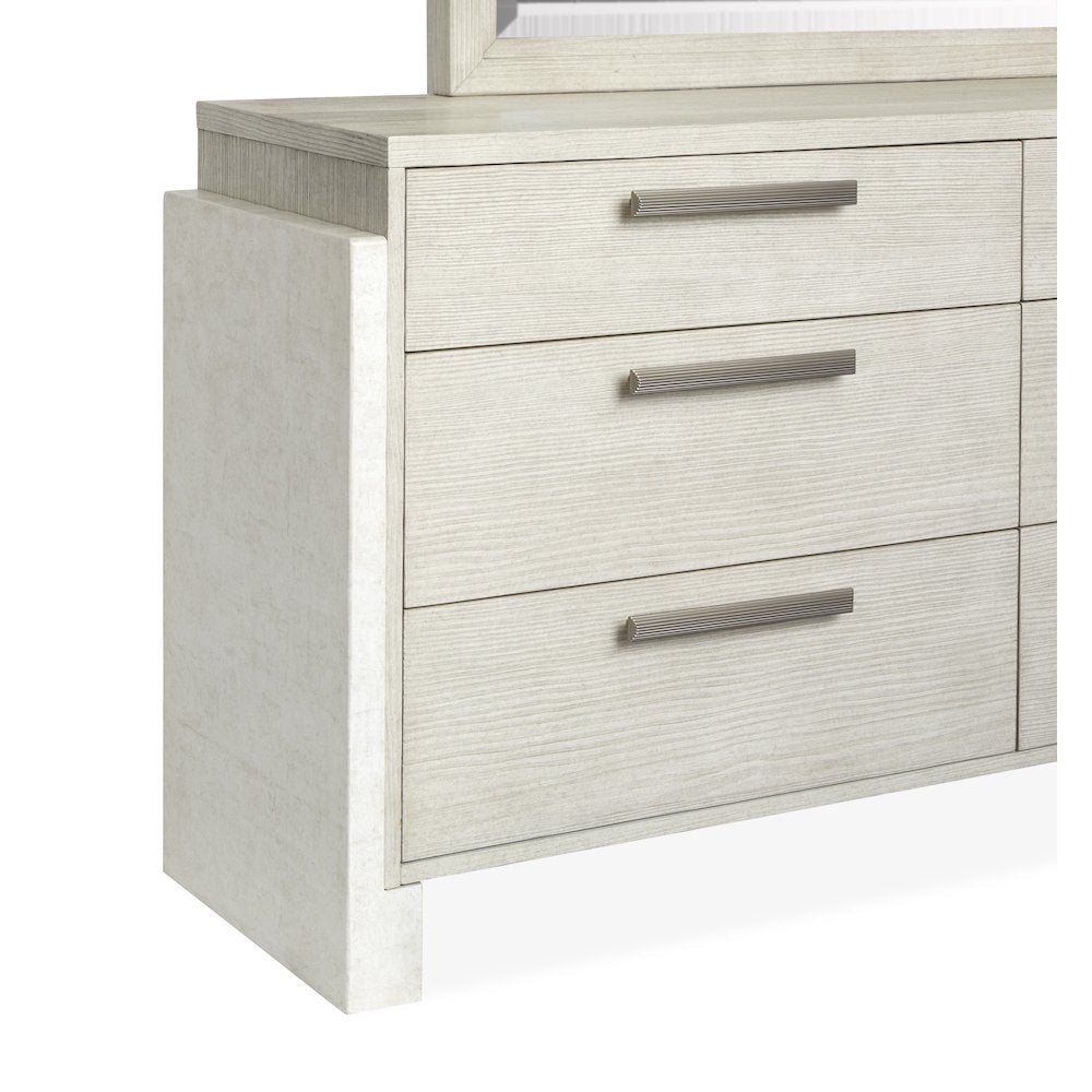 Lorelei Misty Cloud Double Drawer Dresser