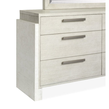 Lorelei Misty Cloud Double Drawer Dresser