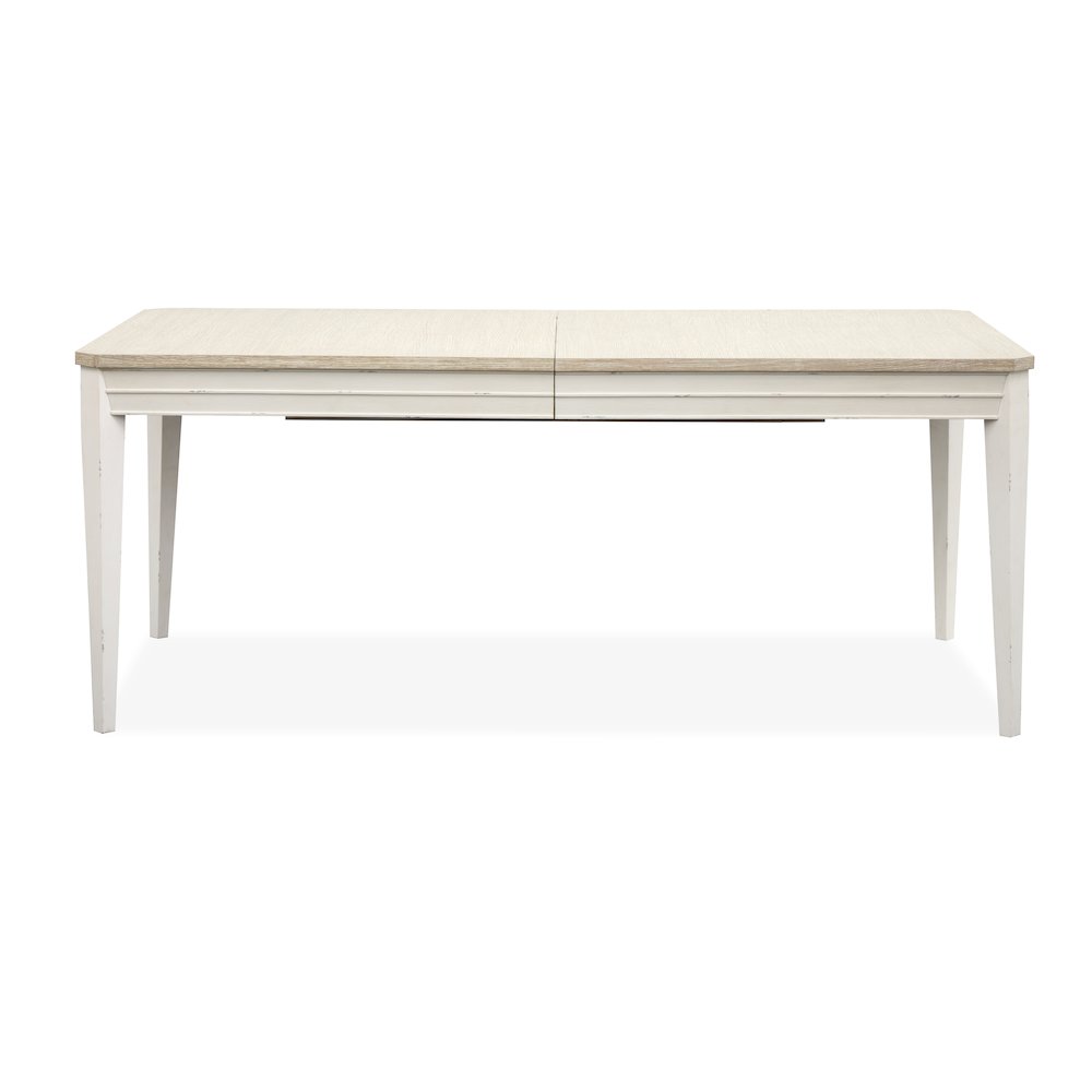 Echo Isles Sea Pearl And Driftwood Extendable Rectangular Dining Table