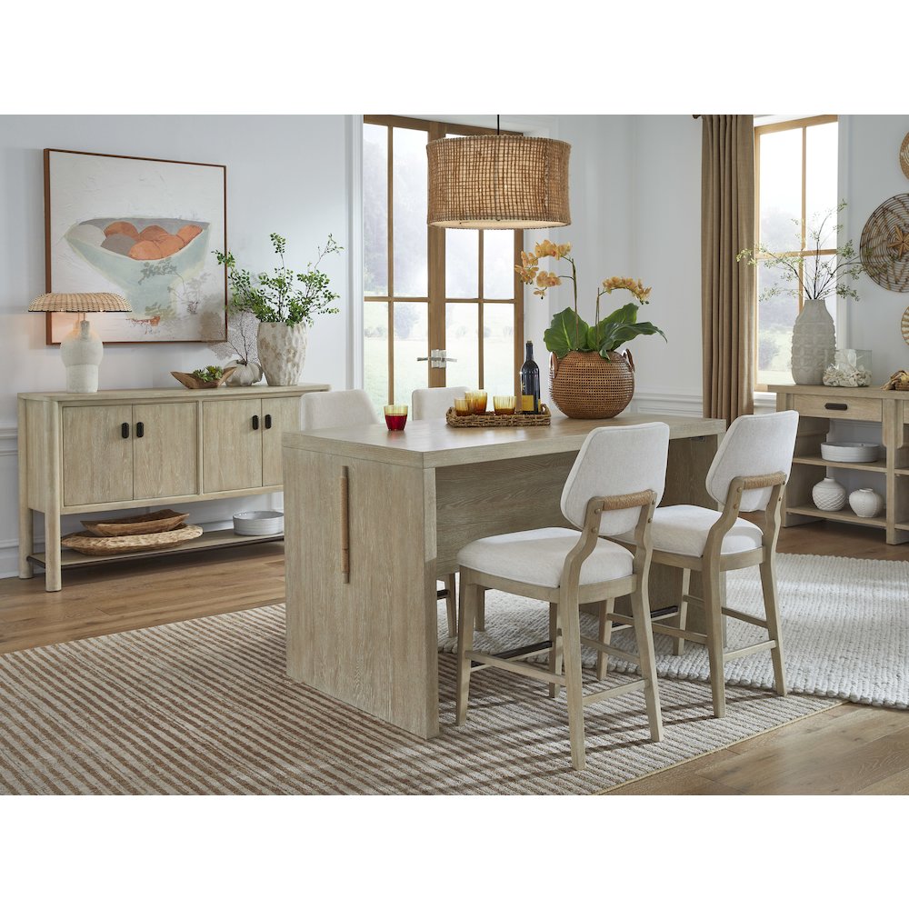 Sunset Cove Sanibel Brown Counter Height Table