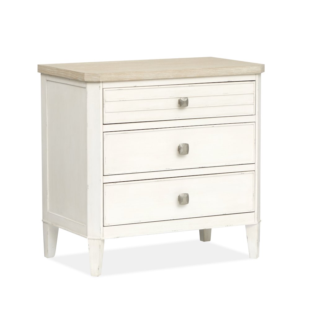 Echo Isles Sea Pearl And Driftwood Drawer Nightstand