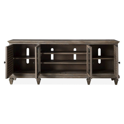 Calistoga Dovetail Grey Large Console