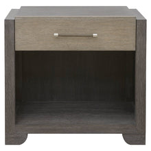 Pulaski Anderson Park Moose Trail And Frontier Brown Open Nightstand