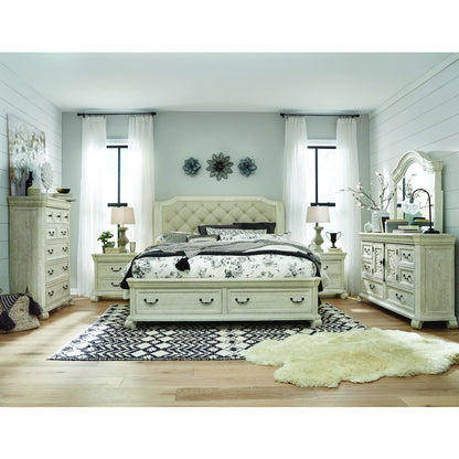 Bronwyn Alabaster Drawer Nightstand