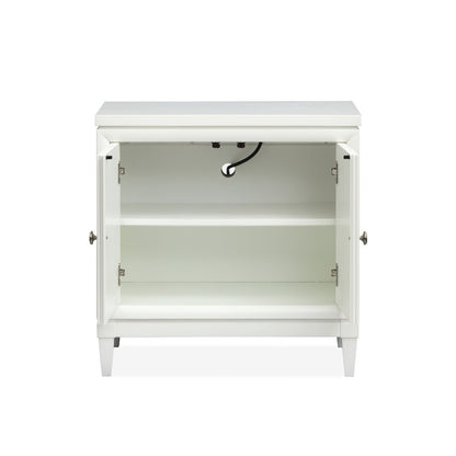 Springhouse Whisper White Door Nightstand