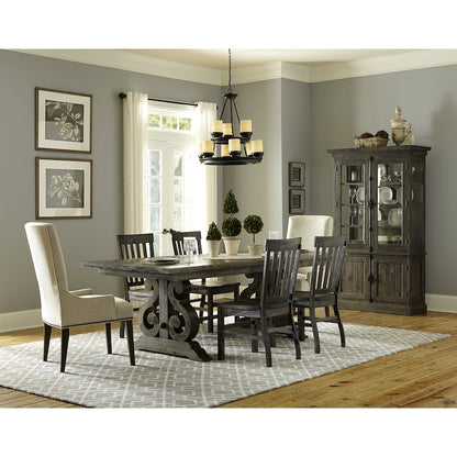 Bellamy Peppercorn Extendable Rectangular Dining Table