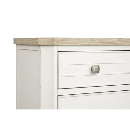 Echo Isles Sea Pearl And Driftwood Drawer Chest