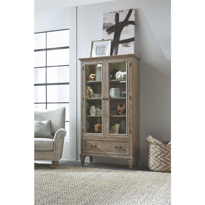 Lancaster Dovetail Grey Door Bookcase
