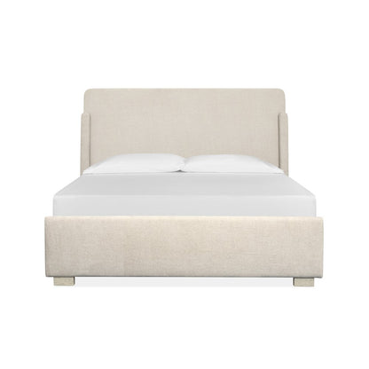 Lorelei Misty Cloud Queen Upholstered Sleigh Bed