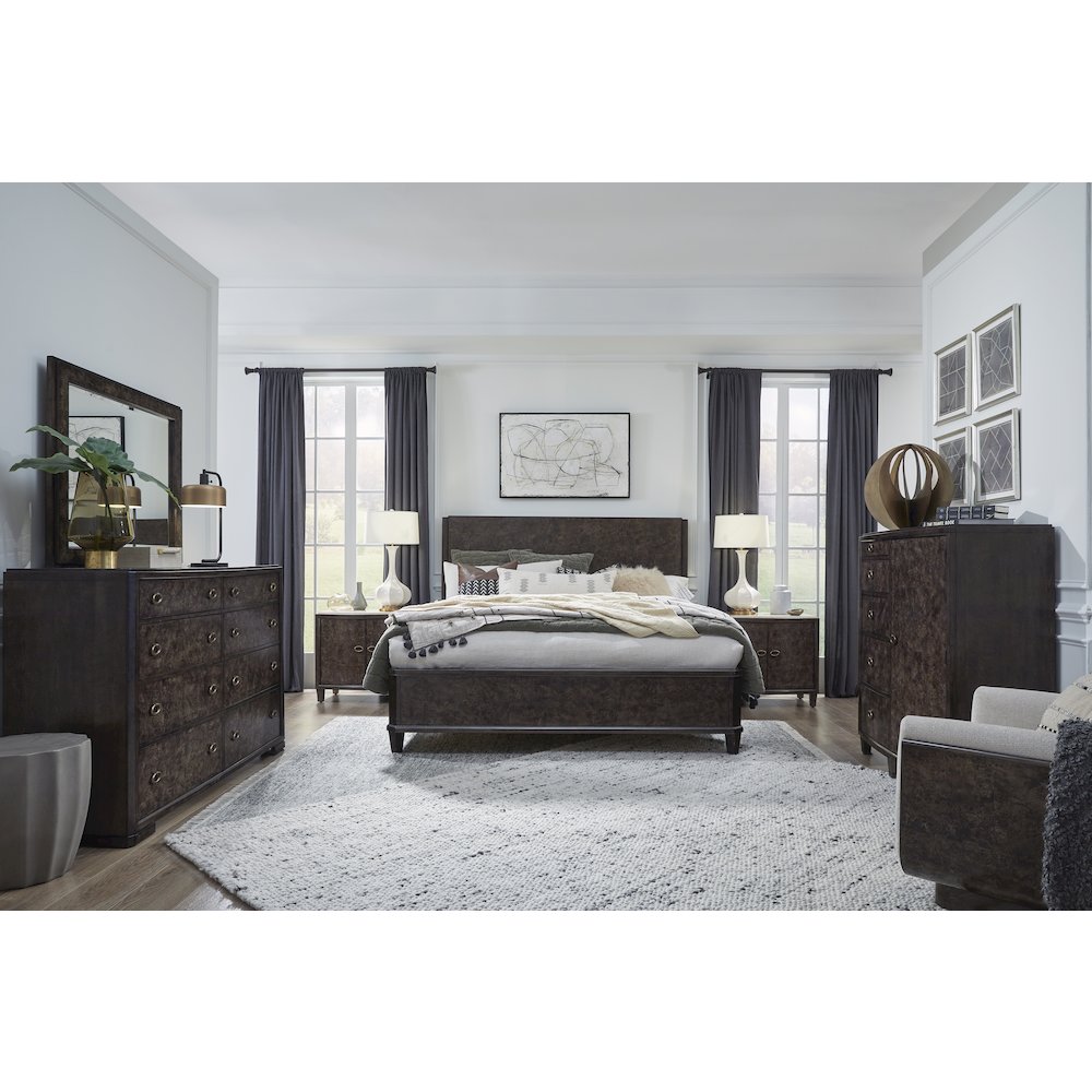 Rowan Espresso Door Nightstand
