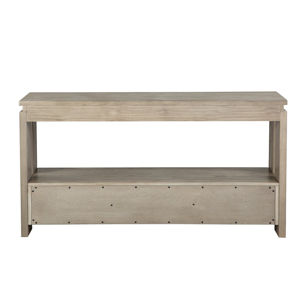 Conrad Stone Harbor Grey Rectangular Sofa Table