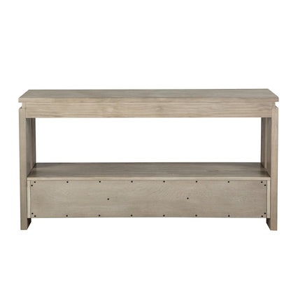 Conrad Stone Harbor Grey Rectangular Sofa Table