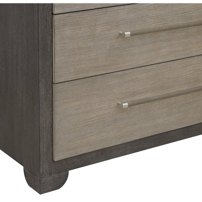 Pulaski Anderson Park Moose Trail And Frontier Brown 5 Drawer Chest