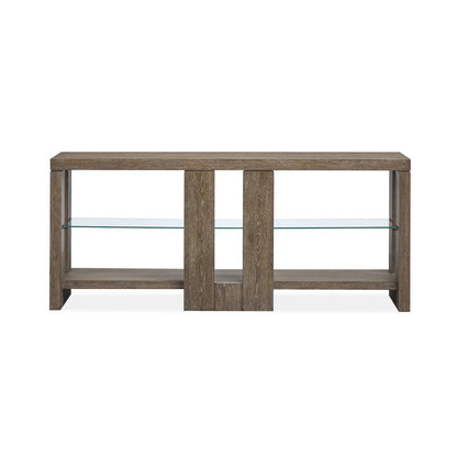 Conway Spiced Brown Console Sofa Table