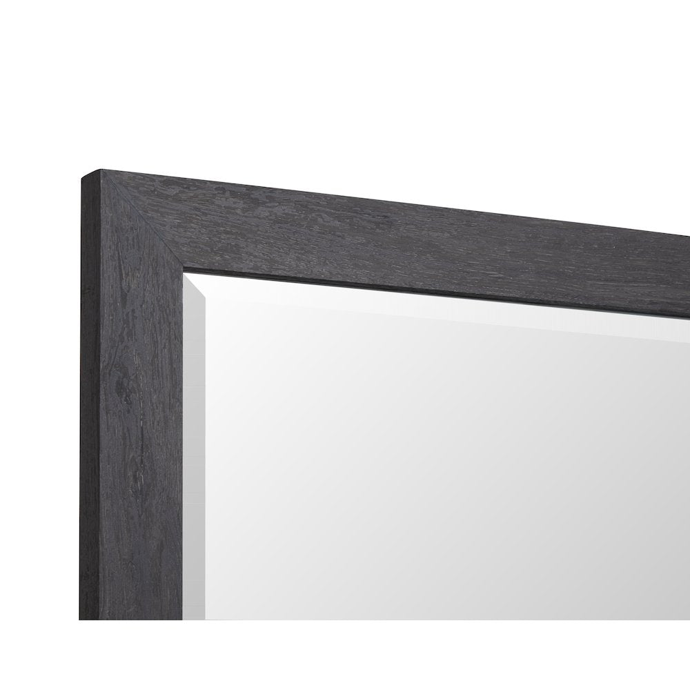 Merrifield Raisin Black Portrait Mirror