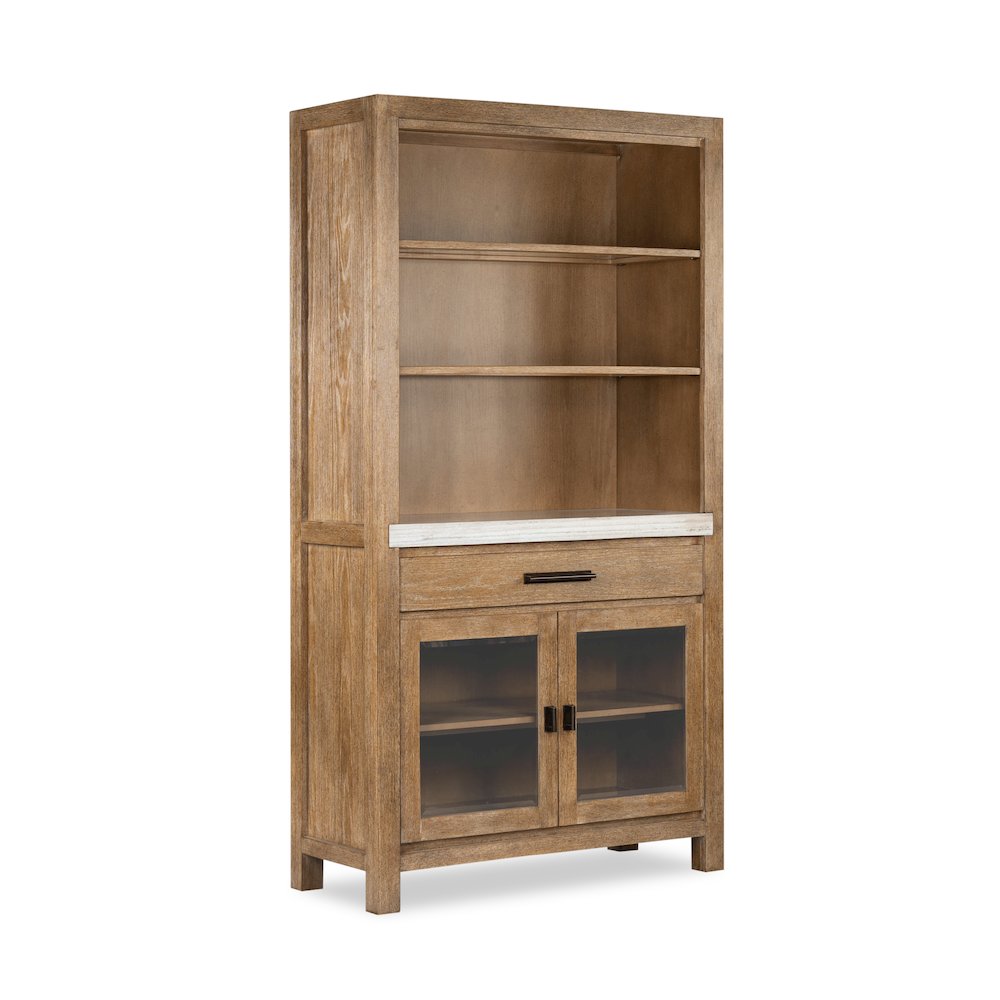 Plum Creek Sierra Brown Display Cabinet