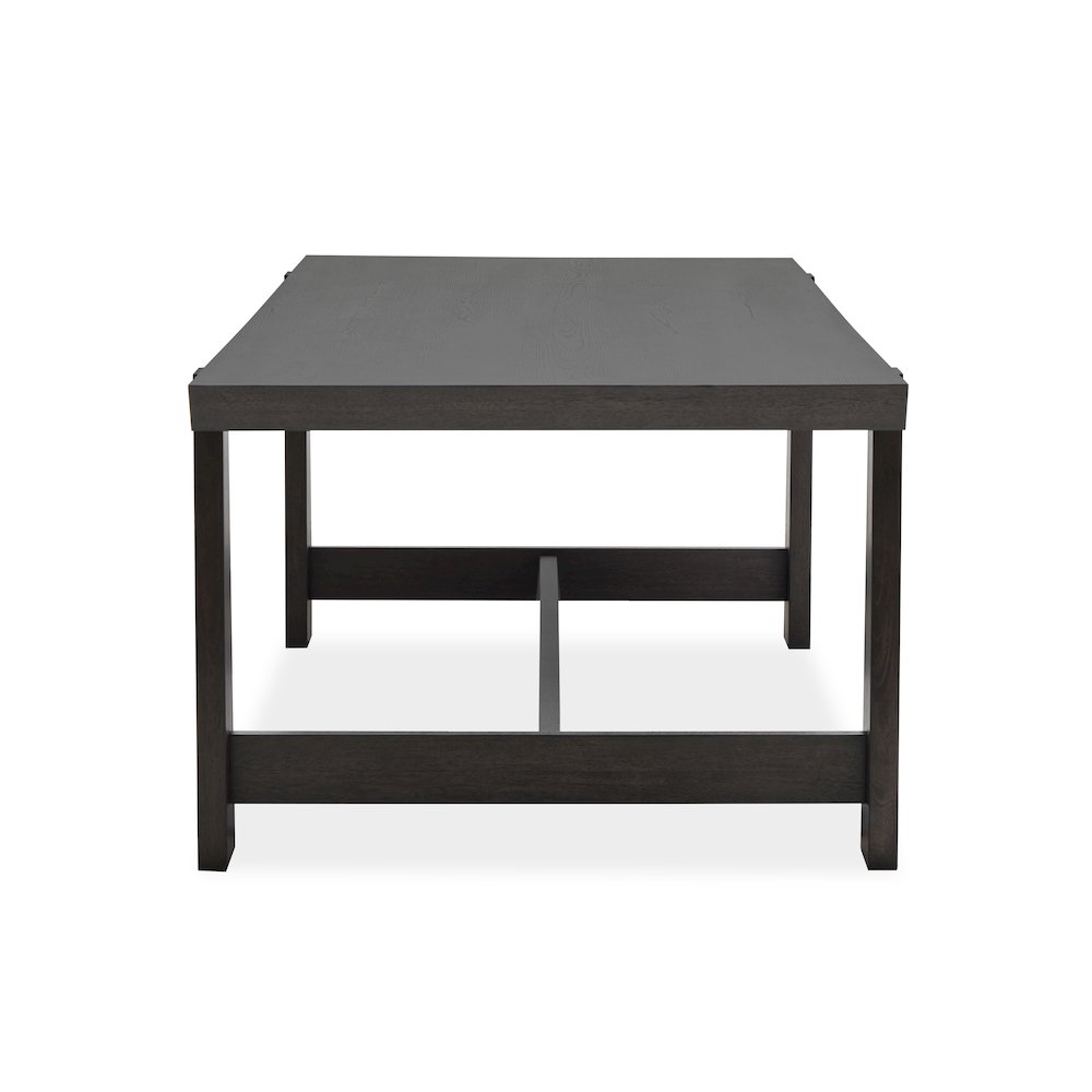 Tauren Coffee Bean Trestle Dining Table