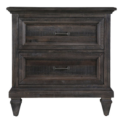 Calistoga Weathered Charcoal Drawer Nightstand