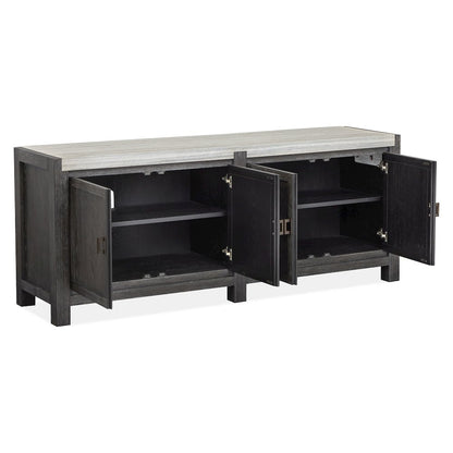 Plum Creek Ravenwood Black Door Console