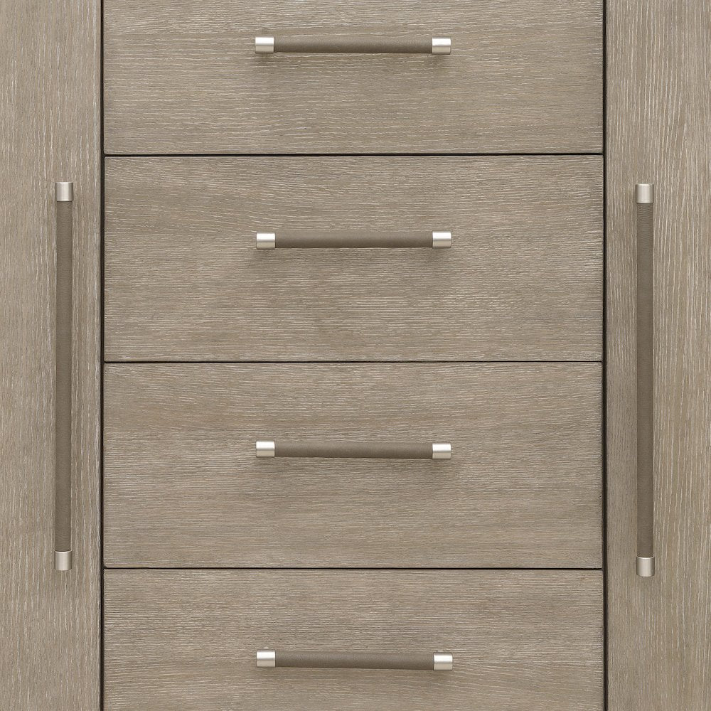 Pulaski Anderson Park Moose Trail And Frontier Brown 5 Drawer Master Chest