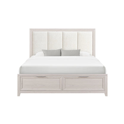 Mariah Beige King Bed