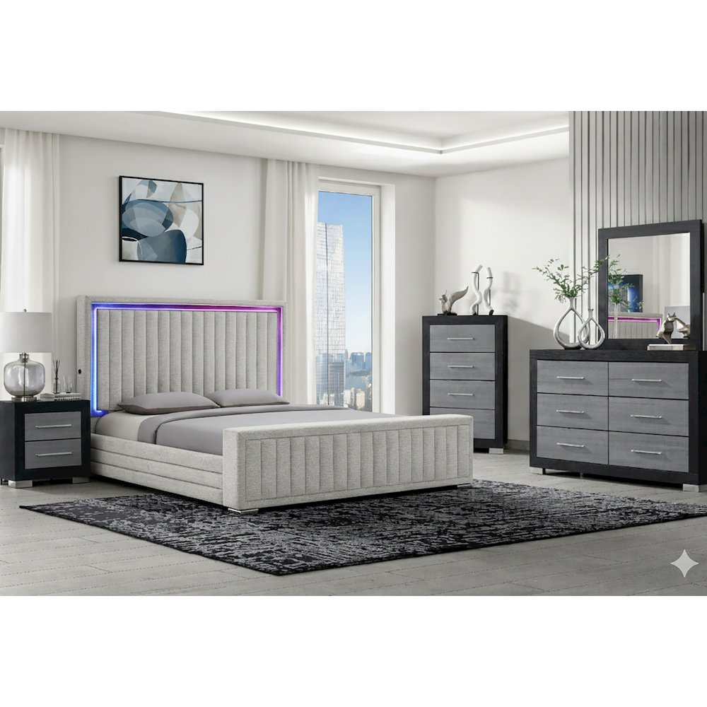 Elias/Emma Regular Fb Natural King Bed Group