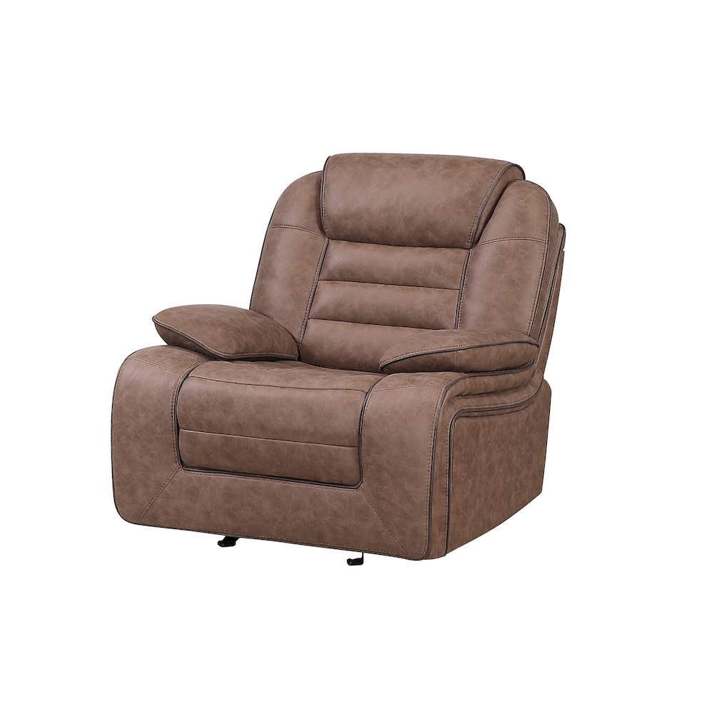 U2250 Brown Glider Recliner