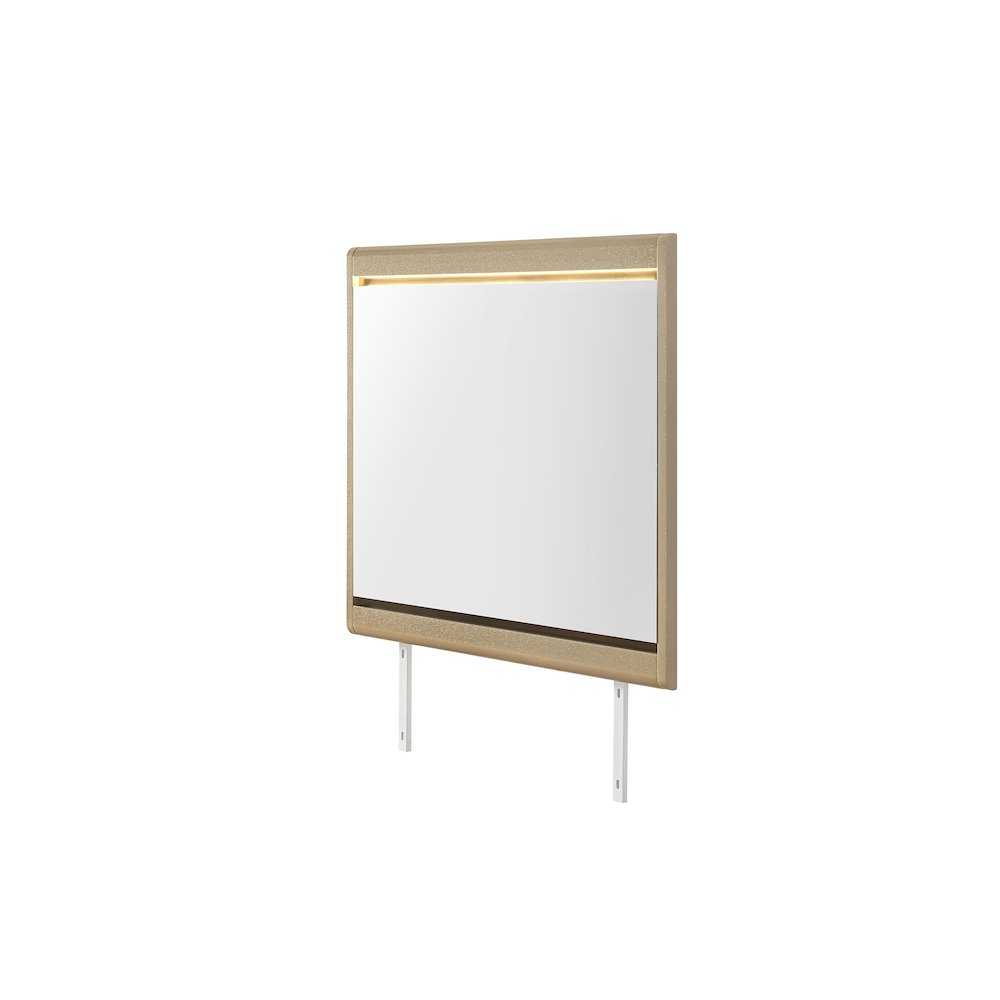 Genesis Gold Mirror With Led