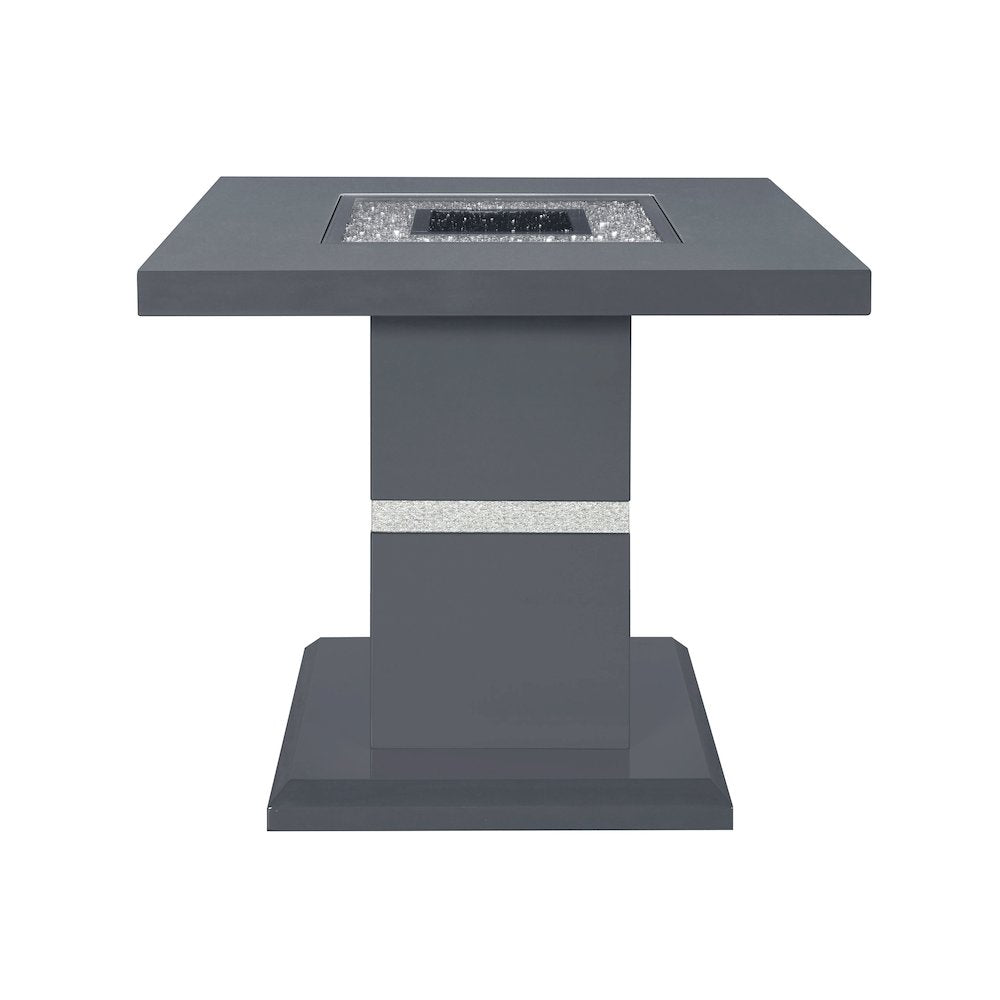 Monaco Dark Grey 2 End Tables And 1 Coffee Table