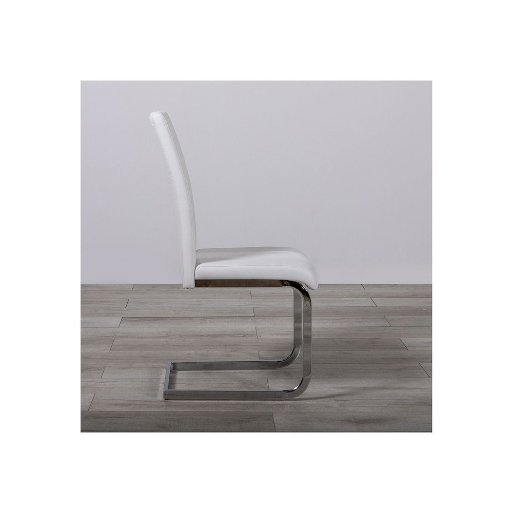 D915 White Dining Chair