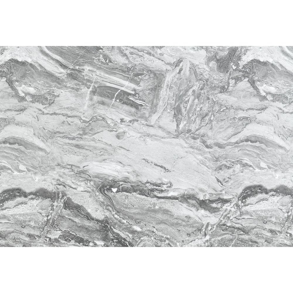 Naomi Silver Marble Dresser With Led