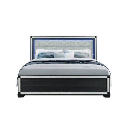 Soleil Charcoal King Bed