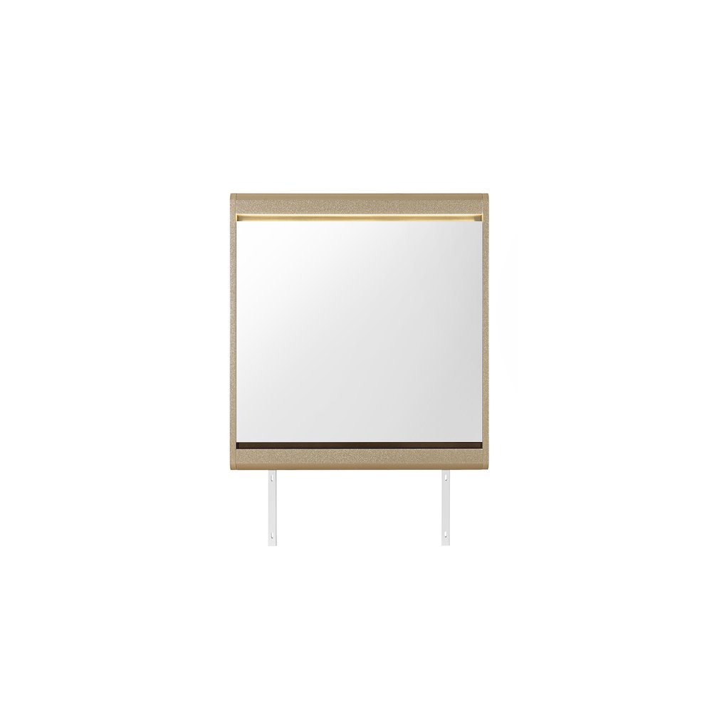 Genesis Gold Mirror With Led