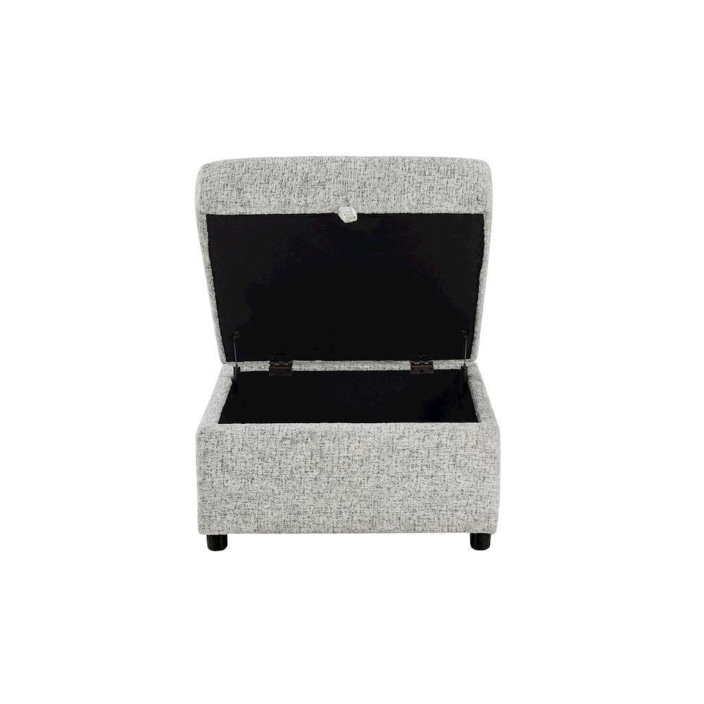 U9401 Nickel Sofa Bed Ottoman With Storage
