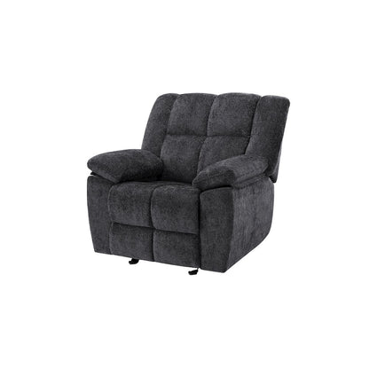 U6000 Black Glider Recliner