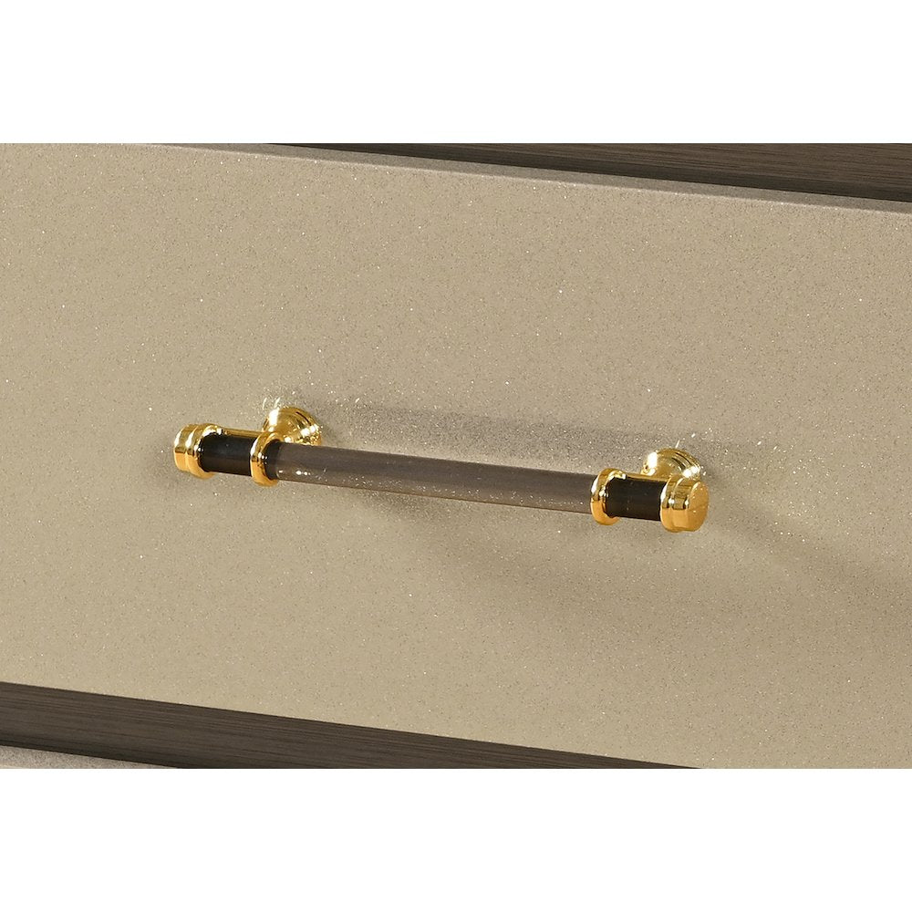 Genesis Gold Dresser With Led