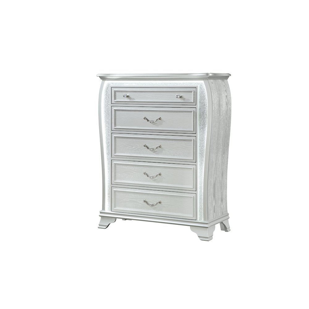 Aria Silver Chest With Led